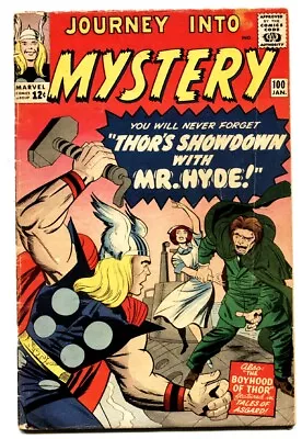 Buy Journey Into Mystery #100  1964 - Marvel  -VG - Comic Book • 81.50£