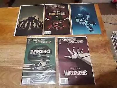 Buy Transformers: Last Stand Of The Wreckers Virgin Covers IDW 1 2 3 4 5 RI Complete • 30£
