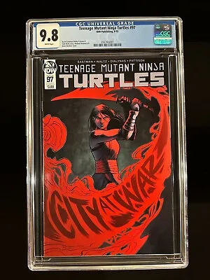 Buy Teenage Mutant Ninja Turtles #97 CGC 9.8 (2019) • 55.42£