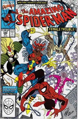 Buy AMAZING SPIDER-MAN #340 VFN Back Issue • 4.99£
