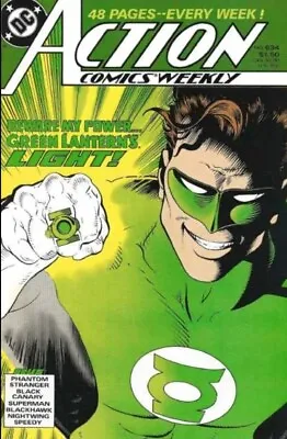 Buy Action Comics Weekly 5 X Classic Comics Green Lantern Superman Blackhawk Vintage • 5£