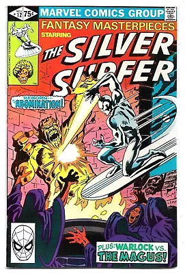Buy Fantasy Masterpieces Starring The Silver Surfer #12 FN/VFN (1980) Marvel Comics • 12£