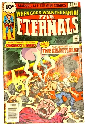 Buy The Eternals 2 Marvel 1977 1st App Of The Celestials, Of Ajak & Of Arishem • 20.99£