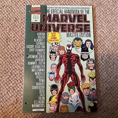 Buy Marvel Official Handbook Of The Marvel Universe Master Edition #29 • 9.99£