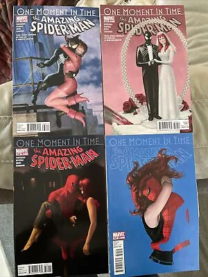 Buy Amazing Spider-Man #638 639 640 & 641 NM One Moment In Time MCU Marvel 2010   • 36.99£