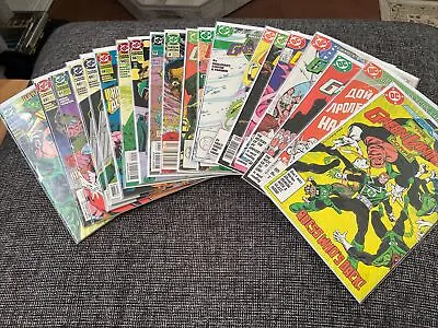 Buy The Green Lantern Corps Comic Lot 80s 90s Vintage In Plastic With Cardboard • 18.96£