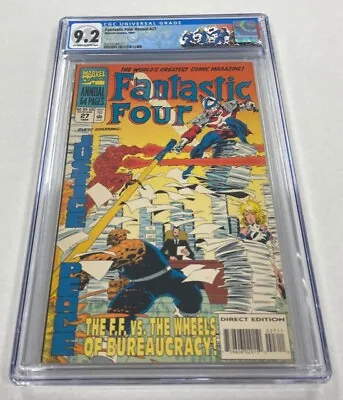 Buy Fantastic Four Issue# 27 Annual Special Label 1994 CGC Graded 9.2 Comic Book • 159.90£