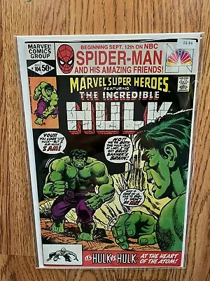 Buy Marvel Super Heroes Feat The Incredible Hulk 104 Marvel Comics Group - E6-84 • 8.03£