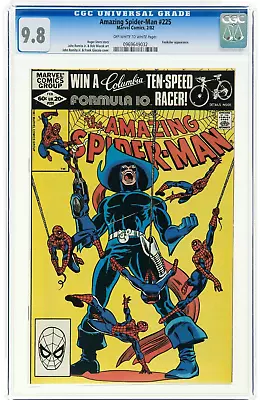 Buy Amazing Spider-Man #225 CGC 9.8 (1982) - Foolkiller Appearance - White Pages! 🔥 • 105.77£