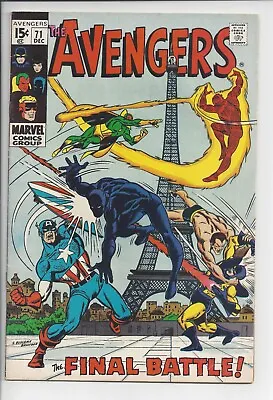 Buy Avengers #71 F(6.0) 1969 - 💥1st Appearance Of The Invaders💥 • 79.95£