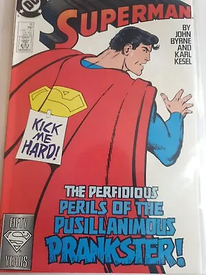 Buy SUPERMAN Vol 2 ISSUE #16.  JOHN BYRNE  1988. Near Mint.  Rare HIGH GRADE • 1.99£