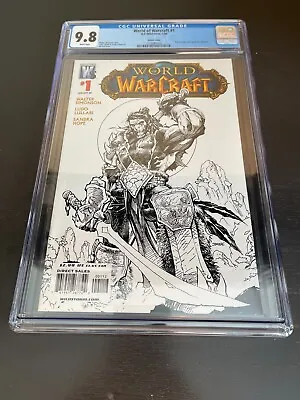Buy World Of Warcraft #1 CGC 9.2 Jim Lee Cover Sketch Edition (2008) • 197.65£
