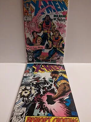 Buy Uncanny X-Men 282 & 283 1st Cameo Cover Full App Of Bishop Marvel 1991 • 17.39£