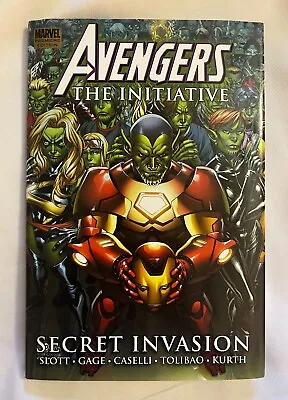 Buy Avengers The Initiative - Volume 3 : Secret Invasion By Dan Slott (2009, HC) • 14.19£