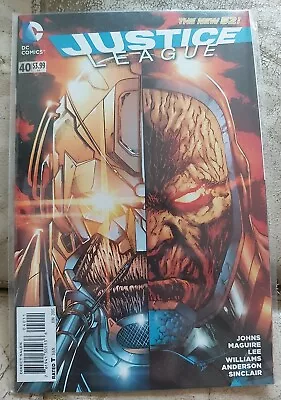 Buy JUSTICE LEAGUE # 40 The New 52  DC 2015 (vf) Jason Fabok.cover 1st App Grail • 10£