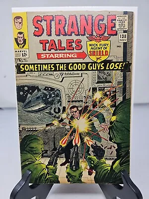 Buy STRANGE TALES #138- Nick Fury Marvel 1965 1ST Appearance Eternity 6.0 • 55.19£