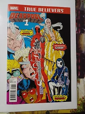 Buy True Believers Deadpool #1 (Marvel 2016) Reprints New Mutants #98 1st Appearance • 5.99£