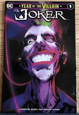 Buy Year Of The Villain The Joker #1 Jock Forbidden Planet Variant Cover & Bagged • 4.90£