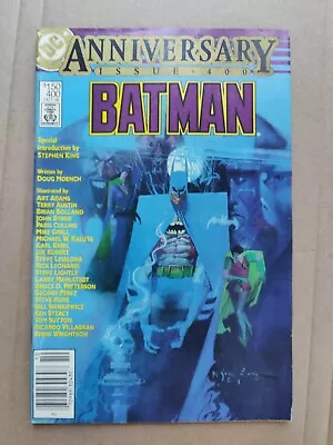 Buy Batman 400 VG NEWSSTAND 1986 Art Adams Mike Kaluta Berni Wrightson Brian Bolland • 8.85£