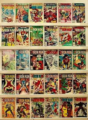 Buy Iron Man   Lot Of 31 Comics   VF    Issue #'s: 166-196   STRAIGHT RUN   VF • 181.34£