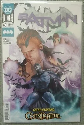 Buy Batman #63..tom King/mikel Janin..dc 2019 1st Print..vfn+.constantine/hellblazer • 4.99£