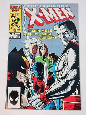 Buy Uncanny X-Men 210 DIRECT 1st Cameo Team App The Marauders Copper Age 1986 • 15.76£