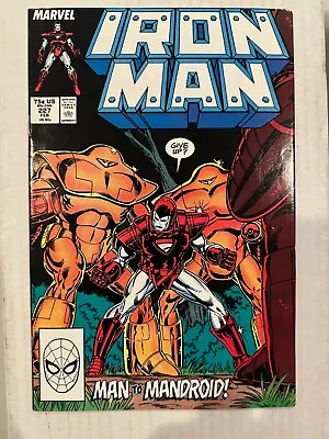 Buy Iron Man #227 Comic Book Multiple 80's Celebrity Cameos • 3.43£