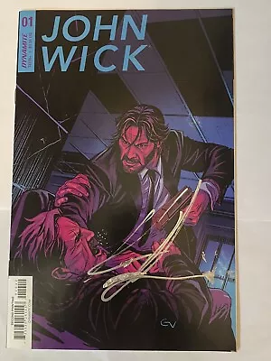 Buy John Wick 1st App. 2018 Cover 2 Keanu Reeves Signed Comic Book RARE! 💥 Matrix • 479.71£