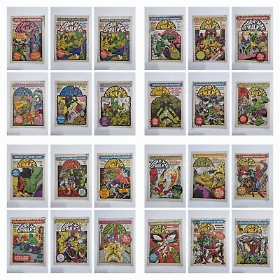 Buy Marvel Superhero Comic SpiderMan Hulk Weekly - Bronze Age (1980/81) #400 - #449 • 3.75£