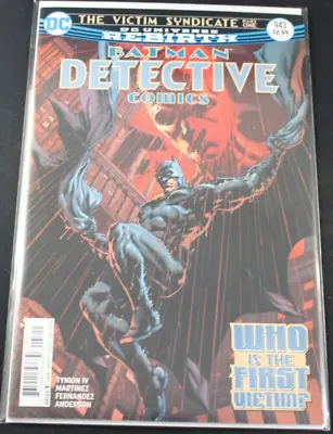 Buy Batman Detective Comics Rebirth 943 1st First Victim Appearance Comic VF+ • 6.33£