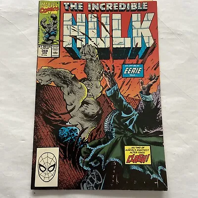 Buy INCREDIBLE HULK #368 NM 1990 Marvel - Sam Kieth Art/cover - 1st App. Pantheon • 7.99£