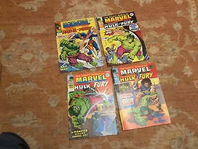 Buy THE MIGHTY WORLD OF MARVEL COMIC No 260/71/78/79  INCREDIBLE HULK And SGT FURY • 14£