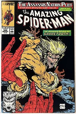 Buy Amazing Spider-man #324 McFarlane Sabretooth *VF* • 7.94£