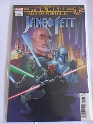 Buy Star Wars Age Of Republic Jango Fett #1 Yu Variant Marvel 2019 • 9.99£