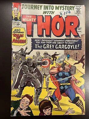 Buy Journey Into Mystery With The Mighty Thor 1964 #107 Jack Kirby Art • 96.42£