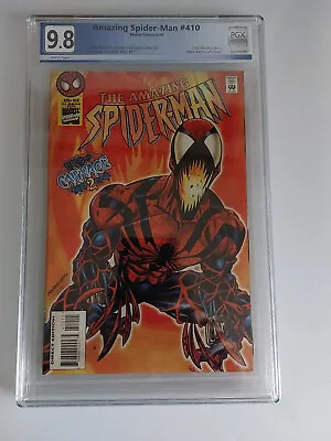 Buy The Amazing Spider-Man #410 PGX 9.8 White Pages Carnage Appearance • 91.03£