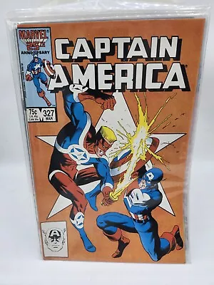 Buy Captain America  327  VF/NM  9.0  High Grade  2nd John Walker-Super Patriot 1987 • 9.59£