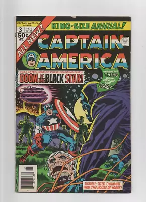 Buy Captain America King-size Annual  #3  Fn • 20£
