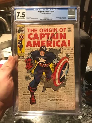 Buy Captain America 109 Cgc 7.5 Origin Retold  • 130.10£