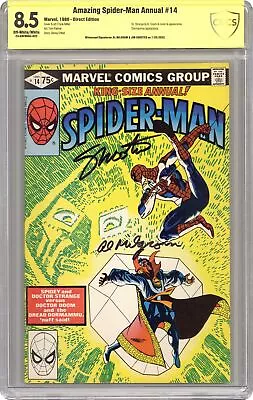 Buy Amazing Spider-Man Annual #14D CBCS 8.5 SS Milgrom/Shooter 1980 23-0AFB6AC-022 • 104.56£