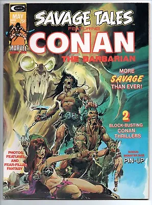 Buy SAVAGE TALES Featuring CONAN Vol 1 #4 May 1974 Comic USA Book MARVEL Magazine FN • 11.91£