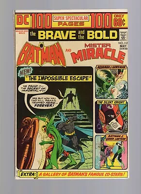 Buy Brave And The Bold #112 - Batman & Mr. Miracle - 100 Page Issue - Mid Grade Plus • 11.85£