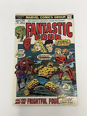 Buy Fantastic Four #129 (Dec 1972) VF/NM First Appearance Of Thundra! • 49.66£