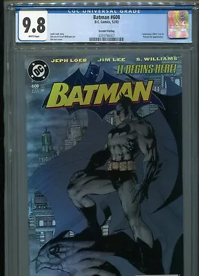 Buy Batman #608   (Second Print)   CGC 9.8  White Pages • 482.06£