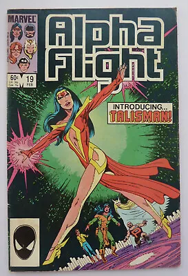 Buy Alpha Flight #19 - Talisman - Marvel Comics February 1985 FN 6.0 • 7.25£