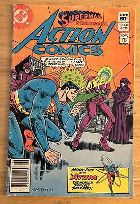 Buy Action Comics 532; Andru 1st Alice Smith; New Teen Titans App; Atom Backup Story • 25.95£