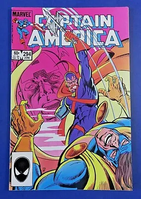Buy Captain America #294 COMIC BOOK ~ Marvel 1984 ~ VF • 6.36£