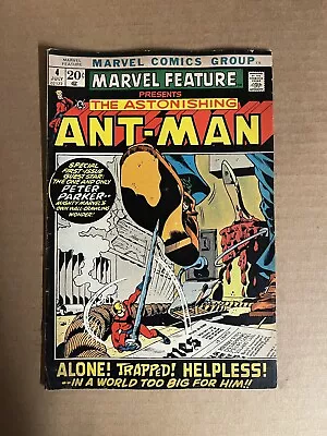 Buy Marvel Feature Presents Astonishing Ant-man #4 1st Print Marvel Comics (1972) • 7.96£