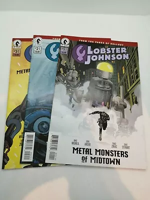 Buy Dark Horse Comics Lobster Johnson 'Metal Monsters Of Midtown' Complete Issues  • 12.99£