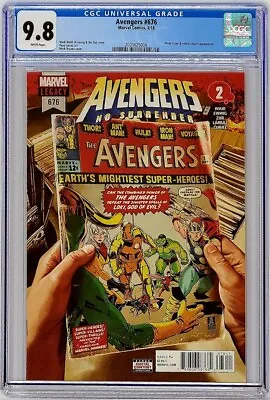 Buy Avengers #676 CGC 9.8 1st Full App Voyager & Team App Lethal Legion Top Grade • 118.22£